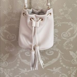 COPY - Cream bucket crossbody bag
